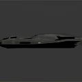 Modern Spaceship Spacecraft 3d model