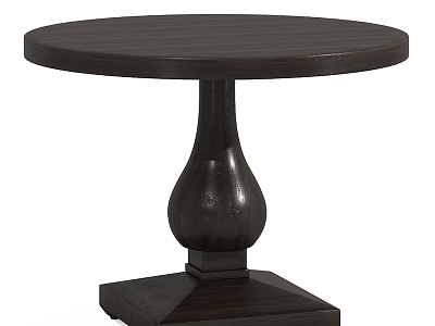 Caracole urn table 3d model