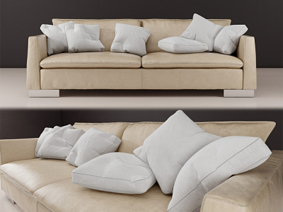 Double sofa model