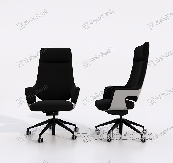 Modern Office Chair Swivel Chair Office Chair Boss Chair model