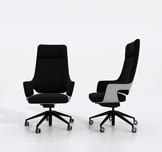 Modern Office Chair Swivel Chair Office Chair Boss Chair 3d model