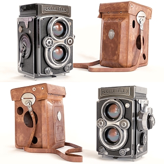 Retro Camera 3d model