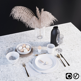 Tableware 3d model