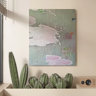 decorative painting 3d model