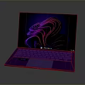 Notebook Laptop Portable Computer Portable Laptop Computer Peripherals 3d model