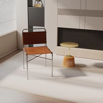 modern leisure chair 3d model