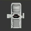 Modern Medical Imaging Equipment With Patient Undergoing Scan On Examination Table