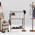 Modern Hanger Middle Hanger 3d model