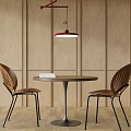 Dining Table and Chair Combination Casual Table and Chair 3d model