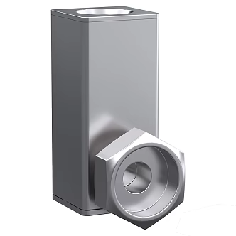 Modern Pipe Simple Metal Pipe 3d model
