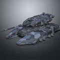 Advanced Modern Military Tank With Camouflage Armor And Long Barrel Structure