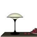 Retro table lamp 3d model