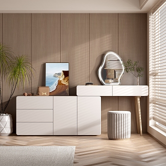 Modern Dresser 3d model