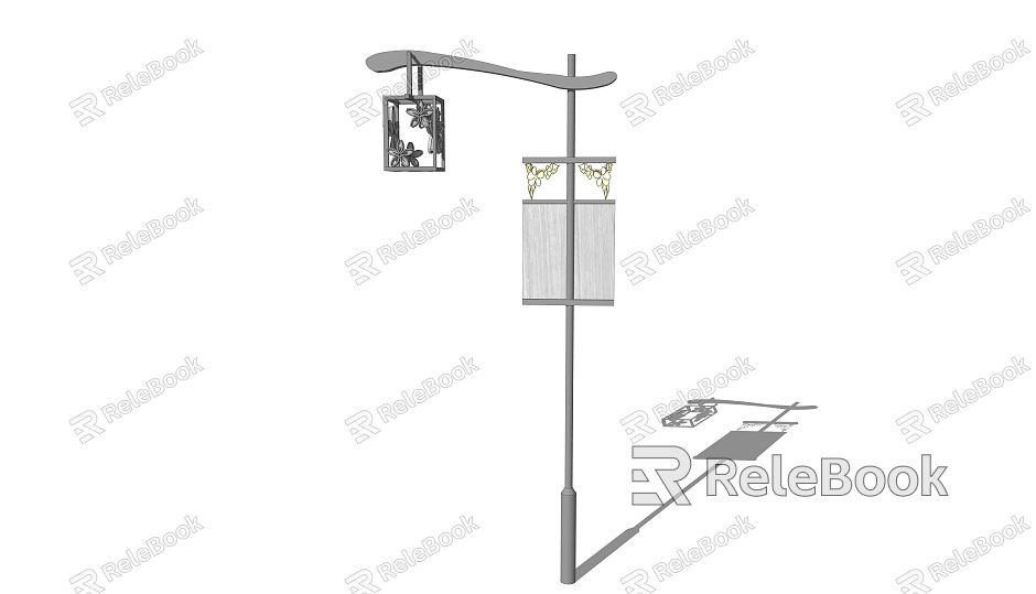 New Chinese Street Lamp model