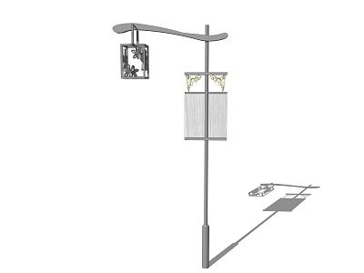 New Chinese Street Lamp model