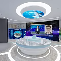 Smart Upgrade Happy West City Exhibition Hall With Large Screen And Display Areas