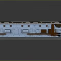 Sci-fi Corridor Sci-fi Capsule Space Capsule Hibernation Cabin Freezing Cabin Rest Cabin Rest Capsule 3d model