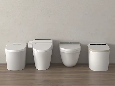Smart Toilet 3d model