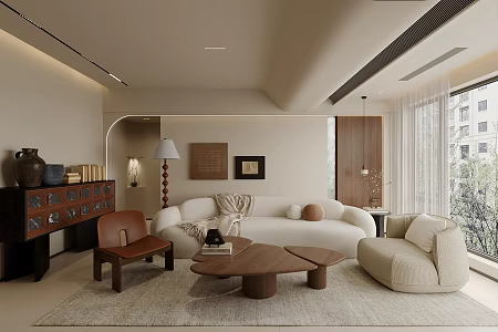 Living Room 3d model