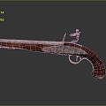 Retro Pistol Retro Gun Short Gun Pistol Modern Weapon Hot Weapon Hot Weapon Gun Military 3d model