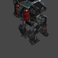 Personal multi-function mecha 3d model
