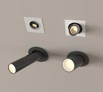 Modern Downlight Spotlight 3d model