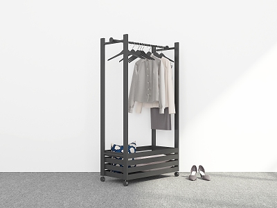 Modern Hangers Floor Hangers Mobile Hangers Coat Racks Hangers 3d model