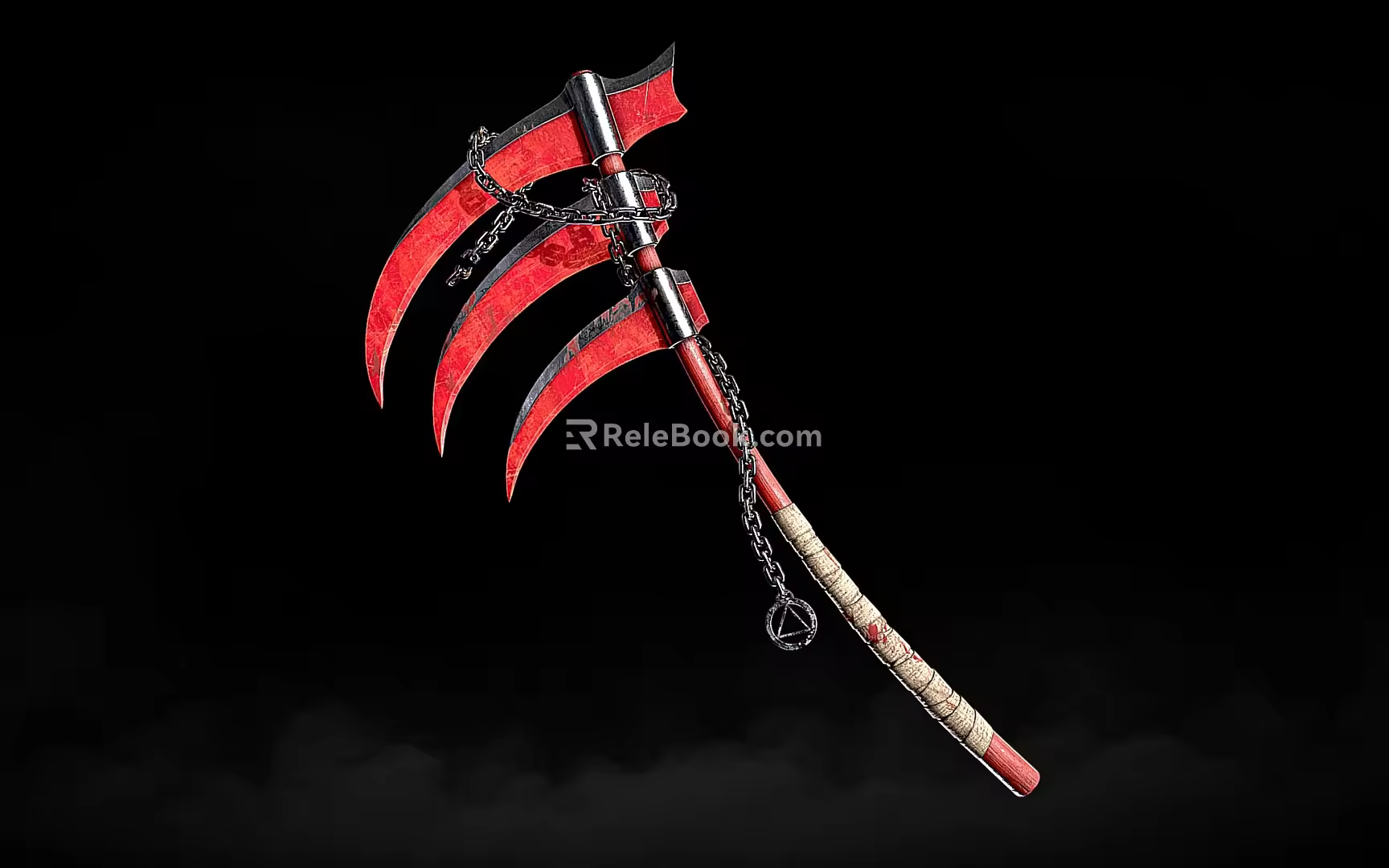 Sickle Weapon Game Props 3d model