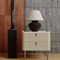 Table lamp table lamp side 3d model