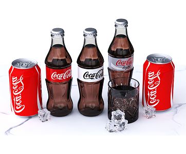 Modern Coca-Cola 3d model