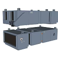 Air conditioning unit Air conditioner 3d model