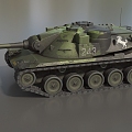 Tank KpfPz70 World of Tanks Low Face Number Low Model Simple Model Game Sub-era Film and Television Level Super Realistic High Precision 3d model