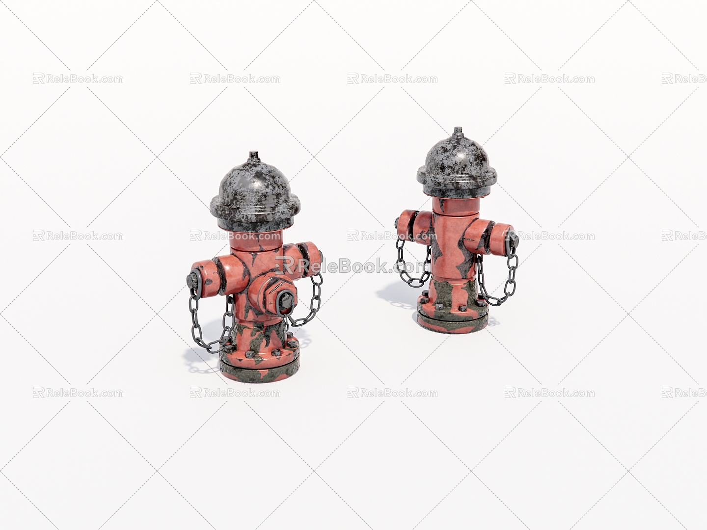 Old fire hydrant model