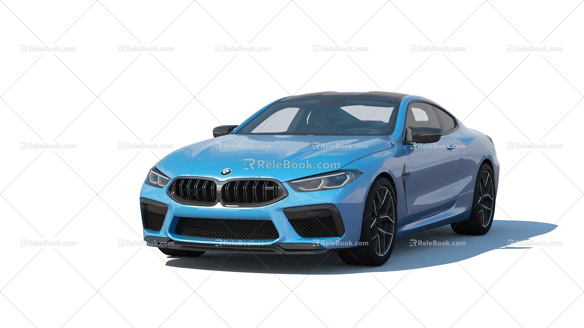 BMW M8 2022 BMW Coupe 3d model