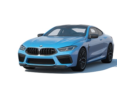 BMW M8 2022 BMW Coupe 3d model