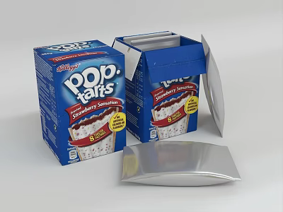 Modern Cookies 3d model