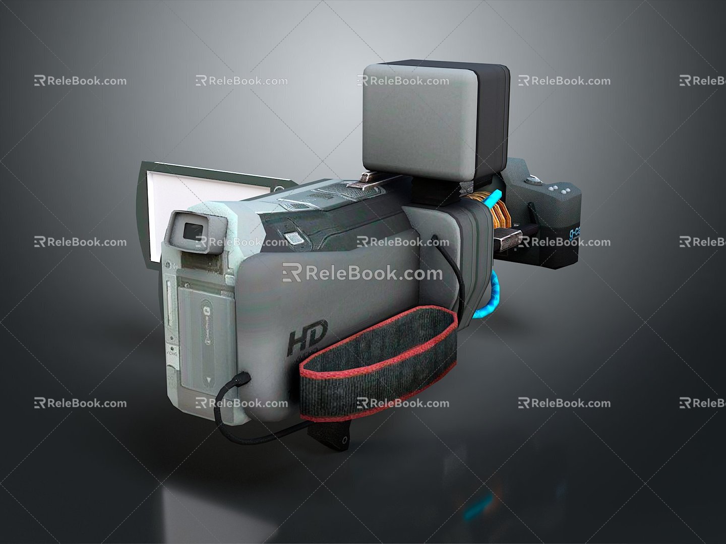 VCR camera TV camera CCTV camera 3d model