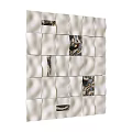 Interwoven Picture Frames Creative Wall Decor With Artistic Pattern Design