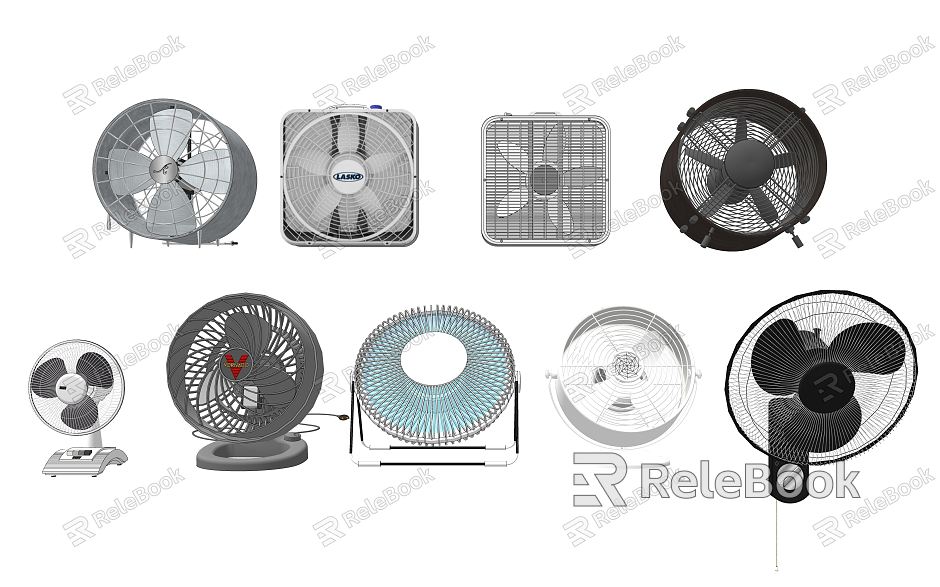 Modern fan desktop electric fan small electric fan model