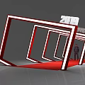 Event Entrance with Red Carpet and Framed Structure for 2018 SPIF Event