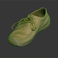 Light Brown Casual Leather Shoes With Laces And Soft Sole Design