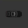 Black Sports Car With Sleek Design Alloy Wheels And Glossy Exterior Finish