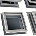 Modern Casement Windows With Aluminum Frames And Multiple Opening Angles