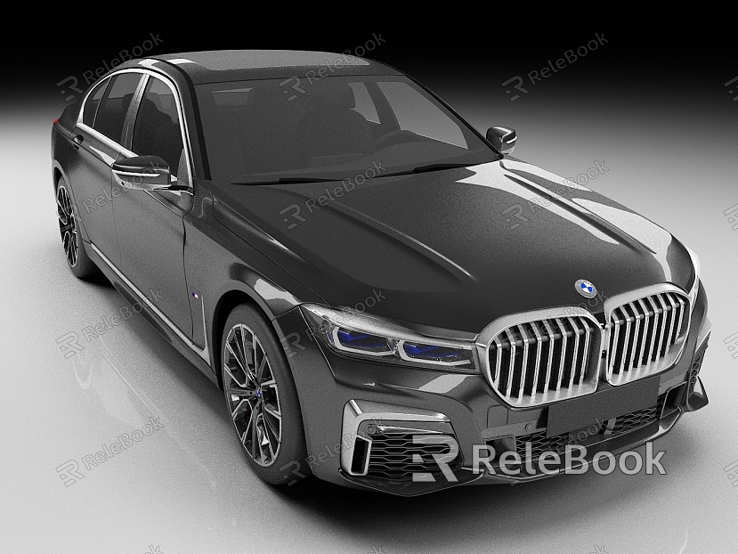 BMW 7 Series m short axle sedan car luxury car model