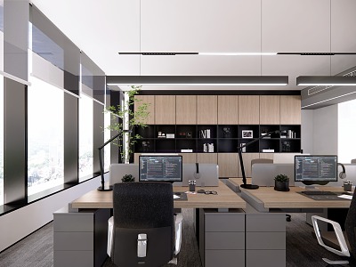 The Modern Office 3d model