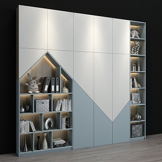 Bookcase 3d model