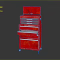 Modern toolbox large toolbox iron box iron box 3d model