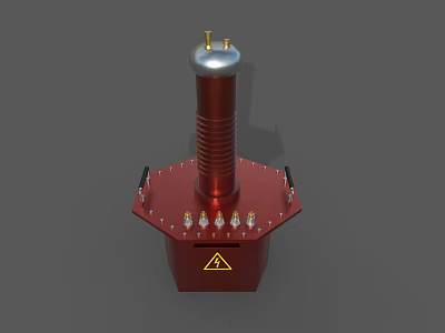 industrial transformer 3d model