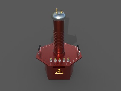 industrial transformer 3d model