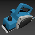 Industrial Handheld Sander Equipment With Blue White Body And Black Components